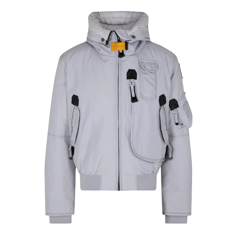 Image of Parajumpers Kids Gobi Duck Down Hooded Short Puffer Jacket Dawn 0254 female 10Y