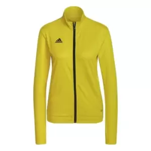 Image of adidas ENT22 Track Jacket Womens - Yellow