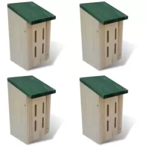 Image of Butterfly House 14 x 15 x 22cm Set of 4 - Brown