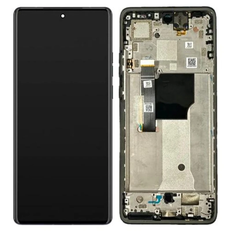 Image of Motorola LCD Touch Screen (incl. frame) - Black