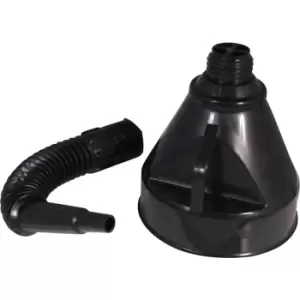 Image of Silverhook Flexible Funnel in Black Plastic