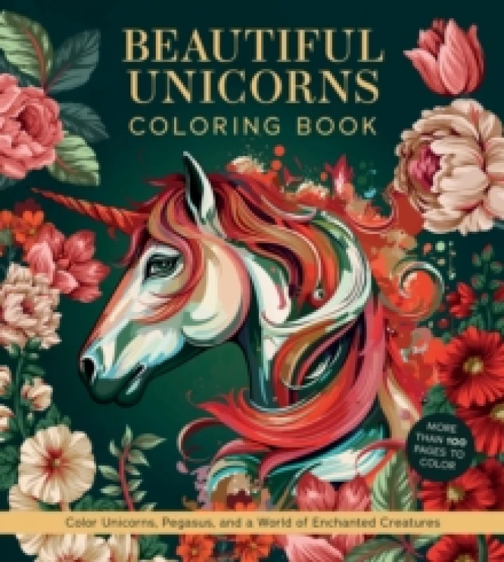 Image of Beautiful Unicorns Coloring Book. Paperback. By Editors of Chartwell Books Books