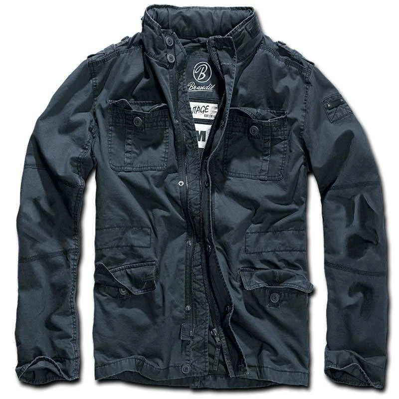 Image of Brandit Britannia Jacket Indigo Size X Large