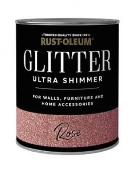 Image of Rust-Oleum Rust-Oleum Ultra Shimmer Glitter Rose 750Ml