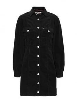 Image of Tommy Jeans Tommy Jeans Fitted Shirt Dress