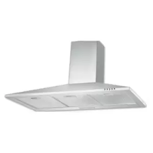 Image of Culina UBSCH90SS 90cm Chimney Hood in Stainless Steel 3 Speed Fan