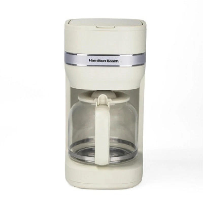 Image of Hamilton Beach Ella 1.5L Matte Latte Filter Coffee Machine Beige
