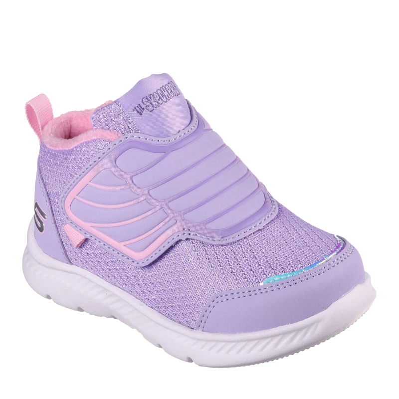Image of Skechers Unisex Kids Comfyflex2 Slip On Trainers Lavender unisex C7 (24)