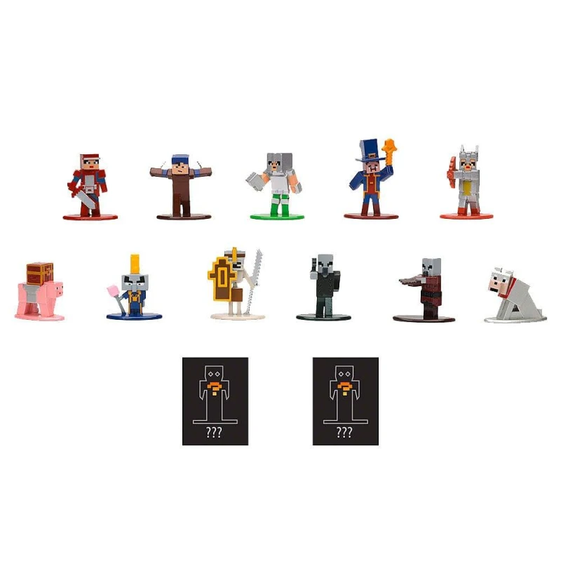 Image of Minecraft Nano Metal Figure (Blind Bag) Multi unisex