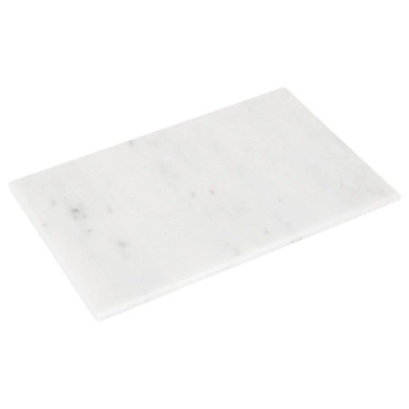 Image of Argon Tableware Rectangle Marble Chopping Board - 30Cm X 20Cm - White