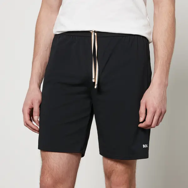 Image of BOSS Bodywear Unique Stretch Cotton-Blend Jersey Shorts - XXL
