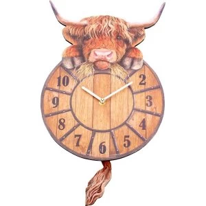 Image of Highland Tickin 32cm Clock