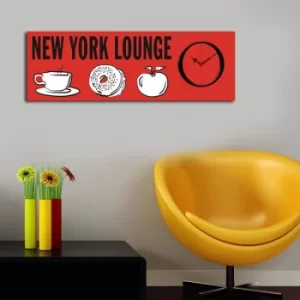 Image of 3090CS-39 Multicolor Decorative Canvas Wall Clock