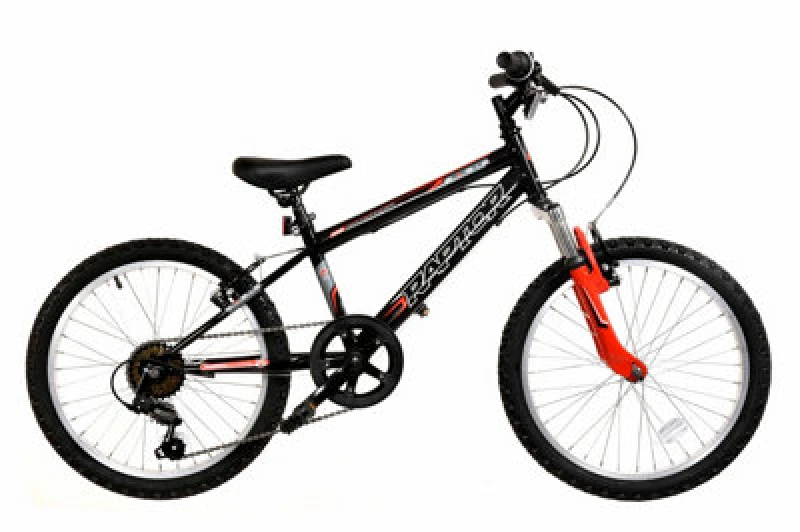 Image of Basis Raptor Junior Hardtail Mountain Bike 20" Wheel Black unisex