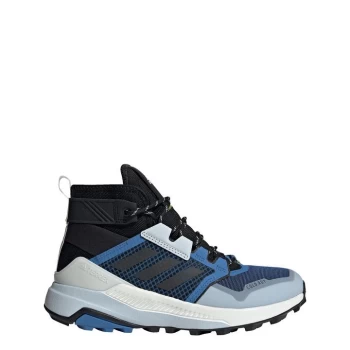 Image of adidas Terrex Trailmaker Mid COLD. RDY Hiking Shoes Womens - Core Black / Black Blue Met. /