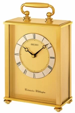 Image of Seiko Clocks Chiming Carriage Clock QHJ201G