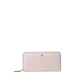 Image of Lauren by Ralph Lauren Lauren Zip Around Large Purse - Pink