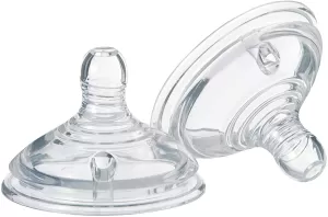 Image of Tommee Tippee Closer To Nature Medium Flow Teats x 2
