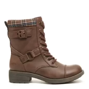Image of Rocket Dog Thunder Brown Santee Biker Boot