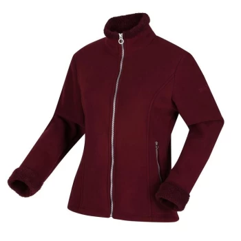 Image of Regatta Brandall Full Zip Fleece - Claret(Clar)