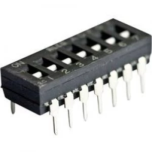 Image of TE Connectivity 1 1825002 3 ADF0804 APEM DIP Switch 8pin RM2.54