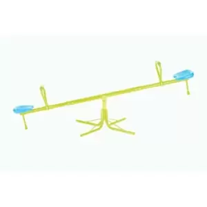 Image of Airwave - Kids Rotating Garden Seesaw with 360 Degree Rotation - Green
