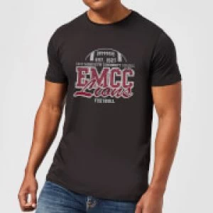 Image of East Mississippi Community College Lions Distressed Mens T-Shirt - Black - XXL