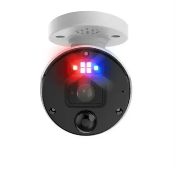 Image of 12MP Bullet Enforcer IP Digital Still Camera w 2 Way Audio and Siren - 1 Pack