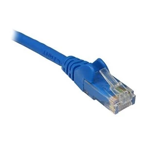 Image of Xclio CAT5e 0.25M Snagless Moulded Gigabit Ethernet Cable RJ45 Blue