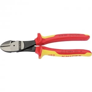Image of Knipex Insulated High Leverage Diagonal Side Cutters 200mm