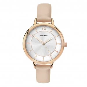 Image of Sekonda Editions Ladies Cream Strap Watch