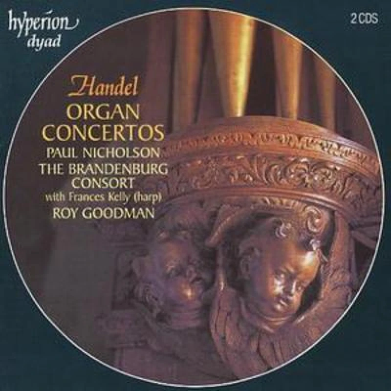 Image of George Frideric Handel - Organ Concertos (Goodman, Kelly, Brandenburg Consort) CD Album - Used