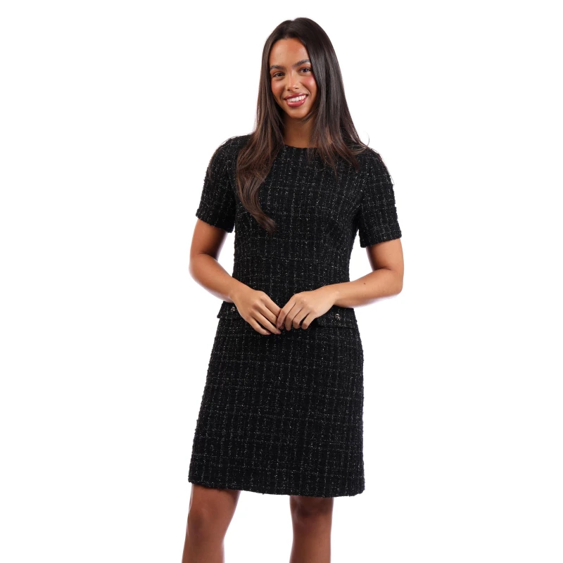 Image of Boss Womens Docanah Jumper Dresses Black female 4 (XXS)