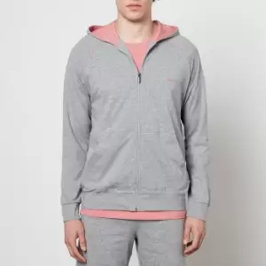 Image of BOSS Bodywear Mens Mix&Match Hooded Jacket - Medium Grey - M