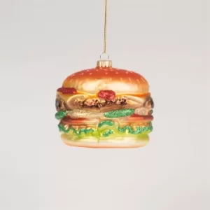 Image of Big Fat Burger Shaped Bauble
