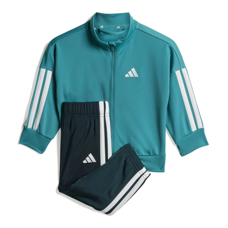 Image of adidas 3-Stripe Essentials CLIMACOOL Track Suit Infants Teal/White unisex 1-2 Years