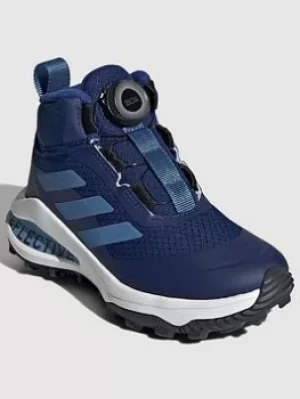 Image of adidas Kids Unisex Fortarun Boa Atr K, Blue, Size 12