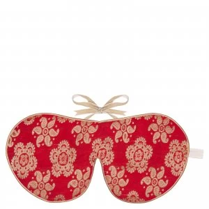 Image of Holistic Silk Eye Mask Slipper Gift Set - Scarlet (Various Sizes) - S