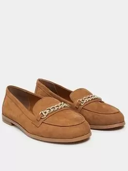 Image of Long Tall Sally Chain Loafer - Brown, Size 10, Women