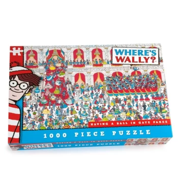 Image of Where's Wally Having A Ball In Gaye Paree Jigsaw - PLG5975