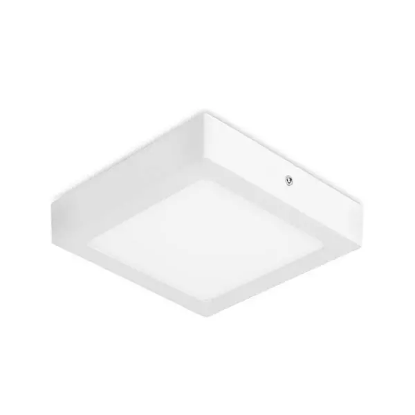 Image of Netlighting Easy Surface Integrated LED Square Downlight Matt White Cool White White