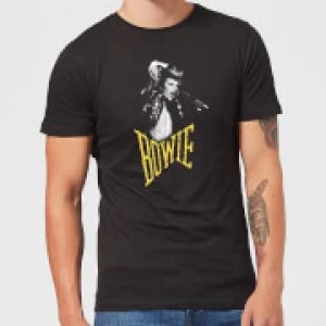 Image of David Bowie Scream Mens T-Shirt - Black