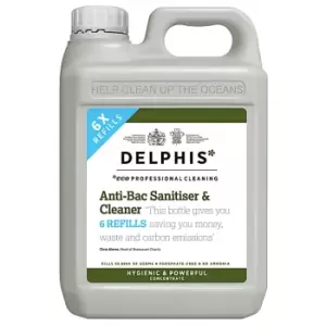 Image of Delphis Eco Anti-Bacterial Sanitiser & Cleaner - 2L