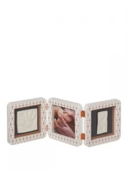 Image of Baby Art My Baby Touch Copper Double Print Frame