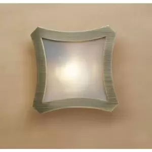 Image of Diyas - Ceiling light Rosa Del Desierto Large square 1 Bulb R7S-78mm, antique brass