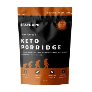 Image of The Brave Ape Co. Cacao Flavour Instant Keto Porridge 240g