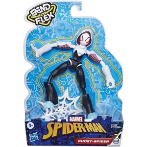 Image of Ghost-Spider (Spider-Man) Bend & Flex Action Figure