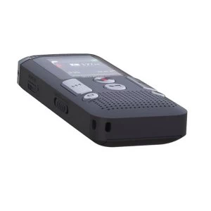 Image of Philips VoiceTracer DVT2710 Digital Recorder 8GB Built in Memory Capacity with LCD Colour Display HQ Stereo Low Noise Microphone Hands Free Anthracite
