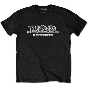 Image of N.W.A - Ruthless Records Logo Mens Medium T-Shirt - Black