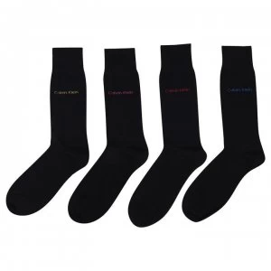 Image of Calvin Klein 5 Pack Sock Gift Box - Black